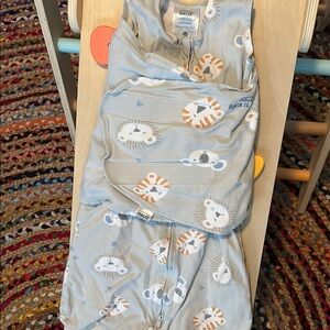 HALO Blue Lion Print Kids Pajamas